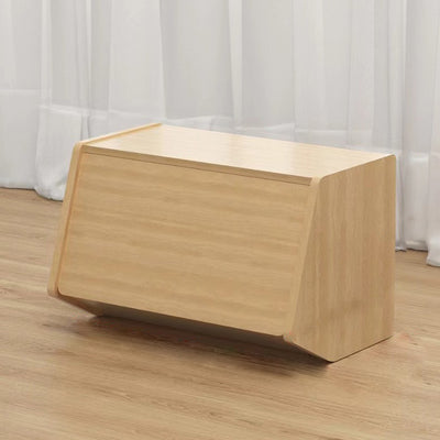 Contemporary Nordic Solid Wood Modular Cube Storage Cabinet Books Toys & Snacks Multi-Layer Organizer With Doors For Bedroom & Living Room