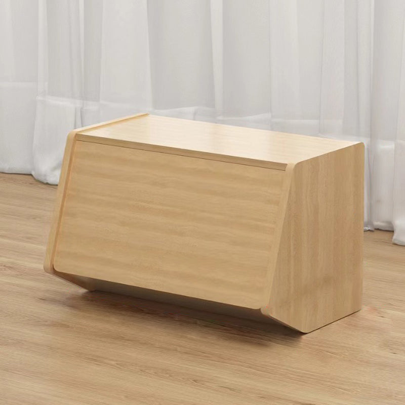 Contemporary Nordic Solid Wood Modular Cube Storage Cabinet Books Toys & Snacks Multi-Layer Organizer With Doors For Bedroom & Living Room