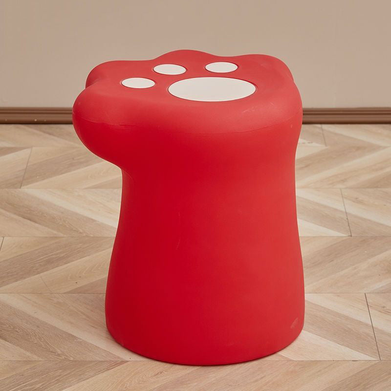 Zeitgenössischer kreativer Katzennagelform-Kunststoff-Beistelltisch für das Wohnzimmer 