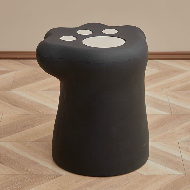 Zeitgenössischer kreativer Katzennagelform-Kunststoff-Beistelltisch für das Wohnzimmer 