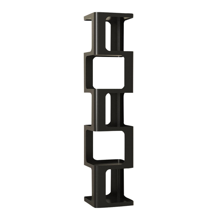 Contemporary Scandinavian Iron Square Bookshelves 3/4/5-Tier Standing Shelves For Home Office