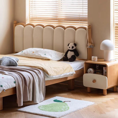 Table de nuit japonaise traditionnelle en bois massif avec tiroir de rangement pour chambre à coucher 
