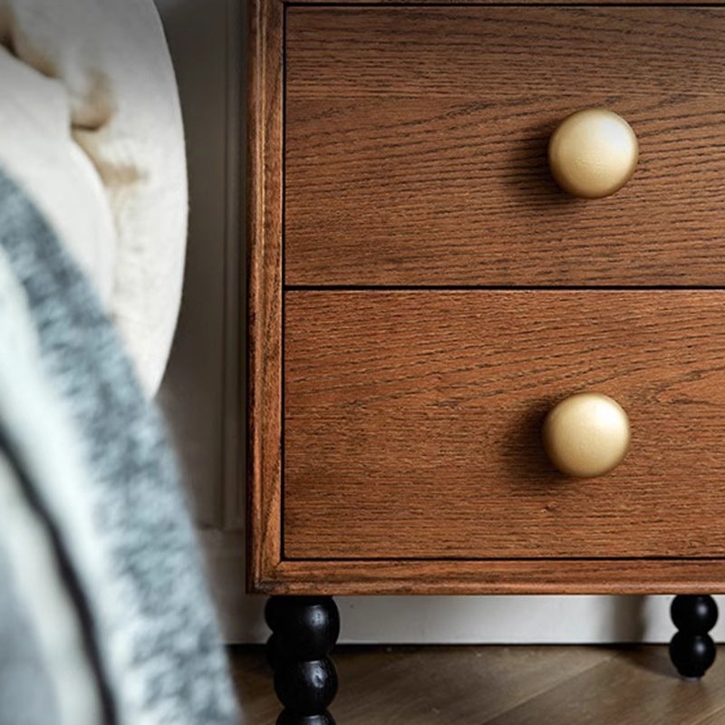 Table de nuit cubique minimaliste moderne en panneau de fibres à densité moyenne avec 1 tiroir pour chambre 