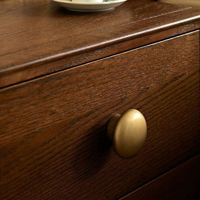 Table de nuit cubique minimaliste moderne en panneau de fibres à densité moyenne avec 1 tiroir pour chambre 