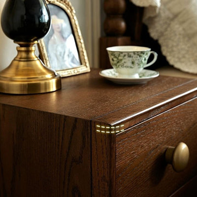 Table de nuit cubique minimaliste moderne en panneau de fibres à densité moyenne avec 1 tiroir pour chambre 