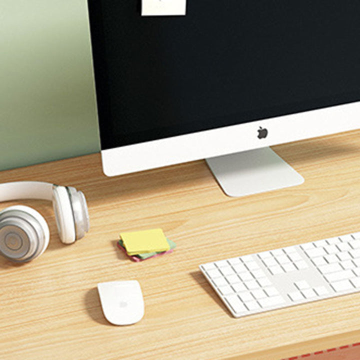 Moderner minimalistischer rechteckiger Dichteplatten-Schreibtisch mit 3 Ebenen für das Home Office 