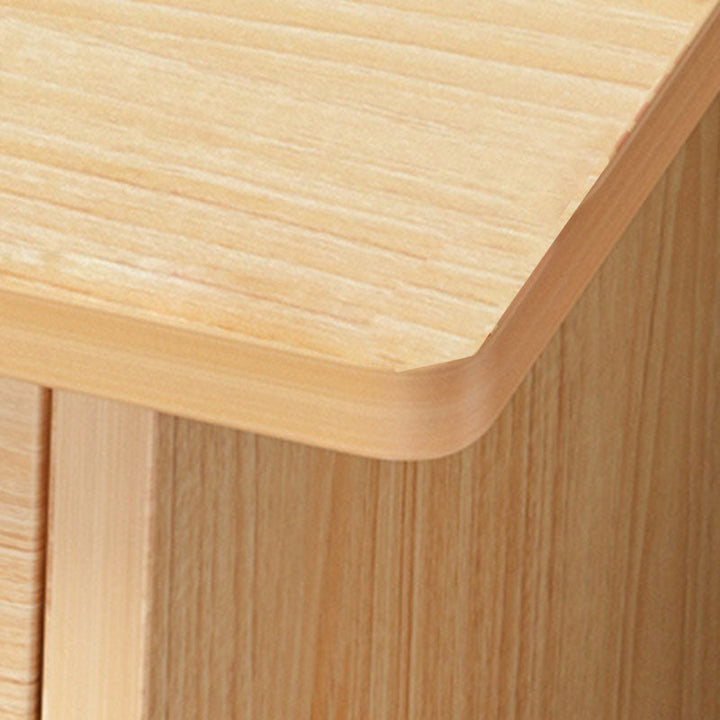 Moderner minimalistischer rechteckiger Dichteplatten-Schreibtisch mit 3 Ebenen für das Home Office 