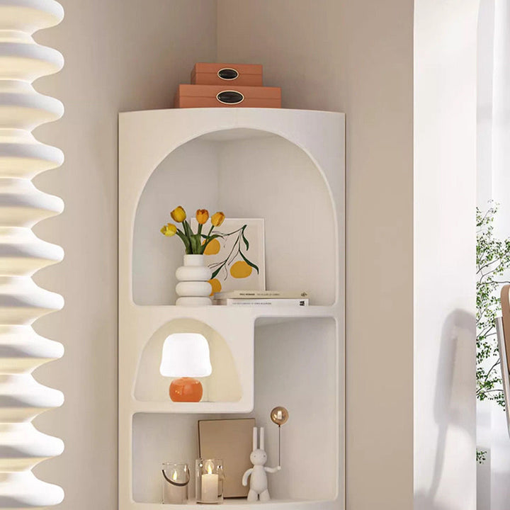 Mesa auxiliar contemporánea escandinava de tablero de espuma de PVC con ventilador para sala de estar 