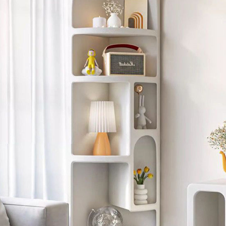 Mesa auxiliar contemporánea escandinava de tablero de espuma de PVC con ventilador para sala de estar 