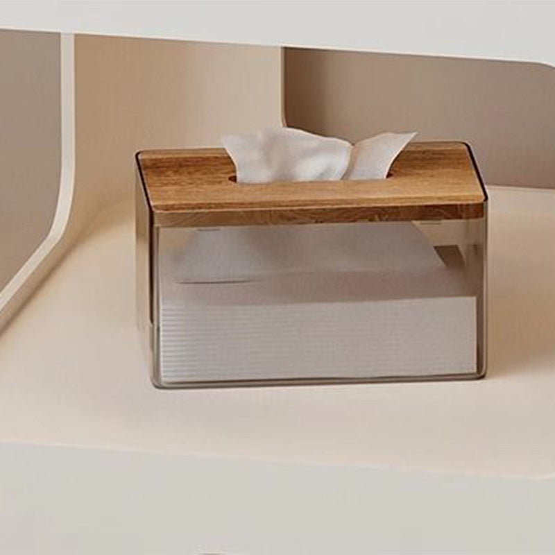 Mesa Auxiliar Cuadrada Rectangular de Hierro y Vidrio Minimalista Moderna Desmontable de 3 Niveles para Sala de Estar 