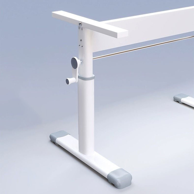 Moderne minimalistische rechteckige Schreibtische aus Karbonstahl und MDF für das Homeoffice 