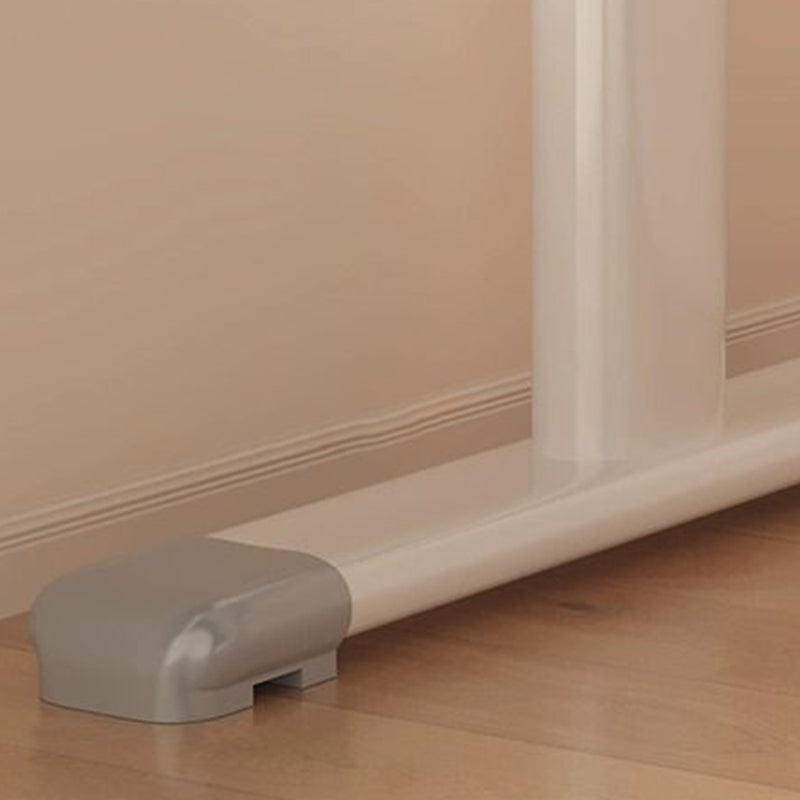 Moderne minimalistische rechteckige Schreibtische aus Karbonstahl und MDF für das Homeoffice 