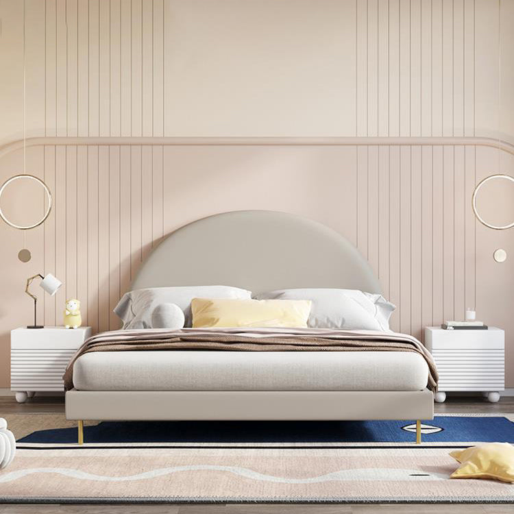 طاولة جانبية مربعة ذات درجين بتصميم عصري سكندنافي كريم لغرفة النوم 