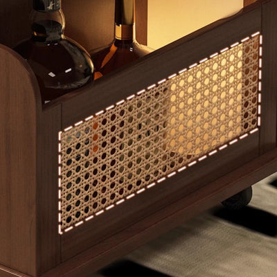 Contemporary Scandinavian Movable Liftable Folding Rectangle Square Wood Metal Glass Coffee Table 1- Cabinet For Living Room