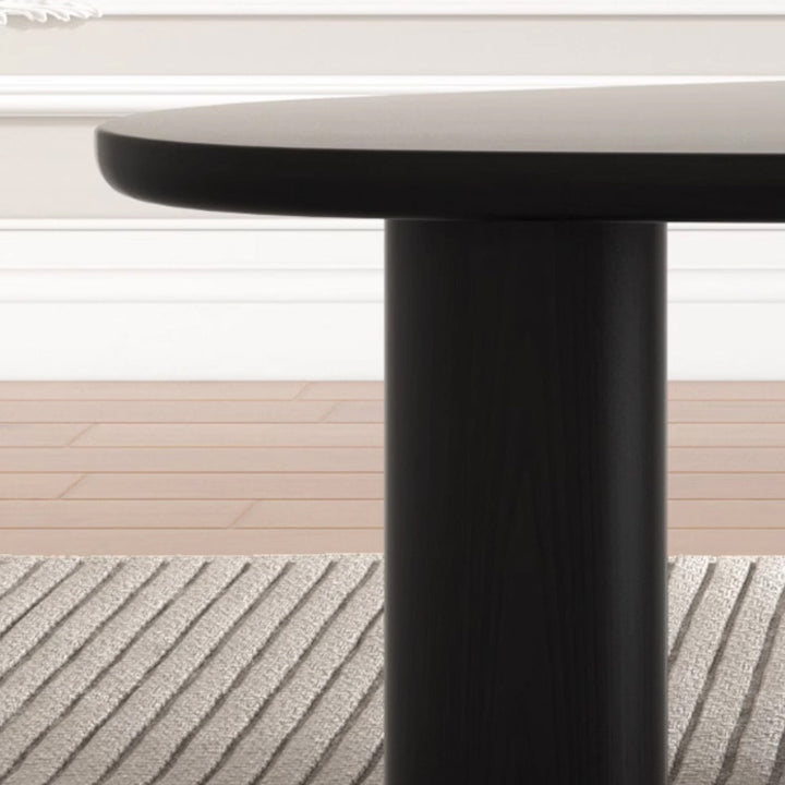 Moderner Mid-Century Alien Ovaler Kiefer-Couchtisch für das Wohnzimmer 