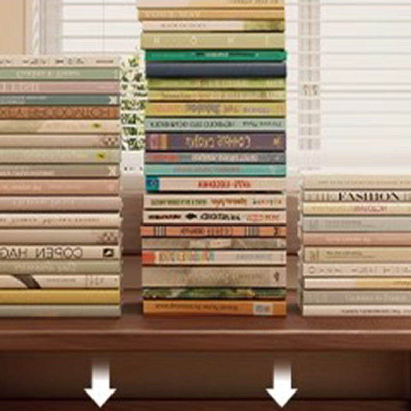 مكتب خشبي مستطيل قابل للطي بتصميم حديث وبسيط للمكتب المنزلي 
