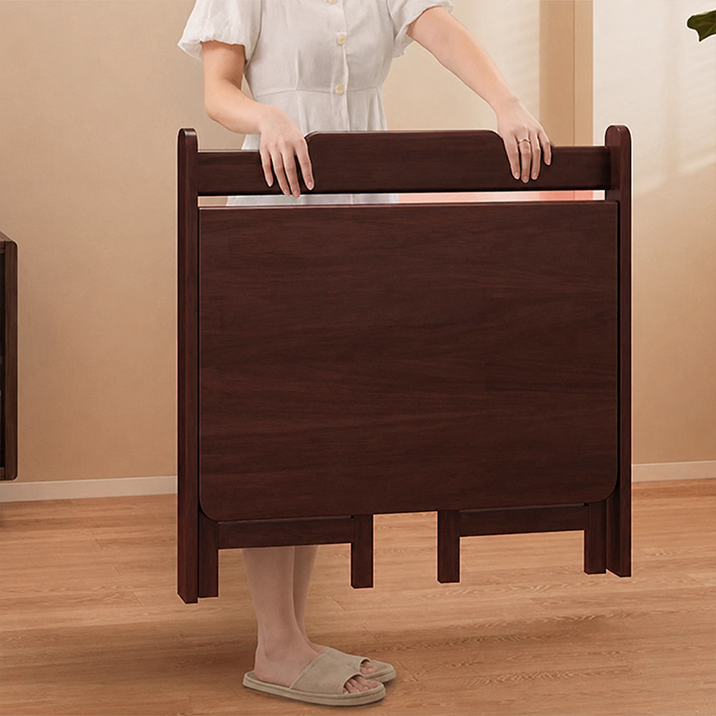 Bureau en bois rectangulaire pliable minimaliste moderne pour bureau à domicile 