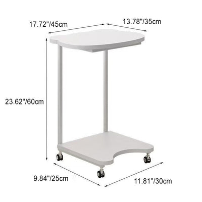 Zeitgenössischer kreativer Bärenform-Dichteplatte-Tisch mit Edelstahl-Oberfläche, 2-stufig für das Wohnzimmer 