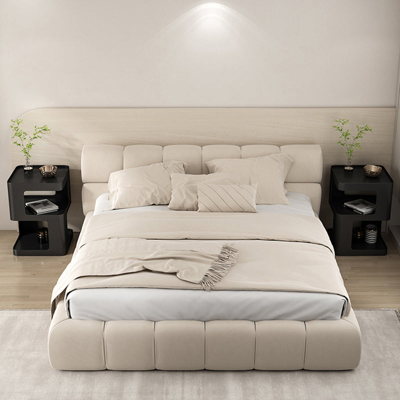 Table de nuit en fer à deux étagères Modern Simplicity pour chambre à coucher 