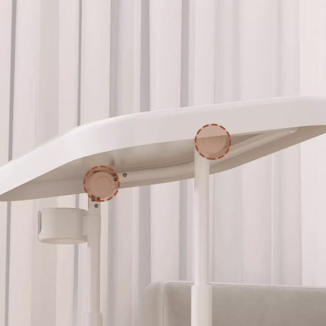 Modern Minimalist Rectangular Plate Iron Side Table Removable For Living Room