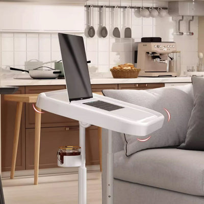 Modern Minimalist Rectangular Plate Iron Side Table Removable For Living Room