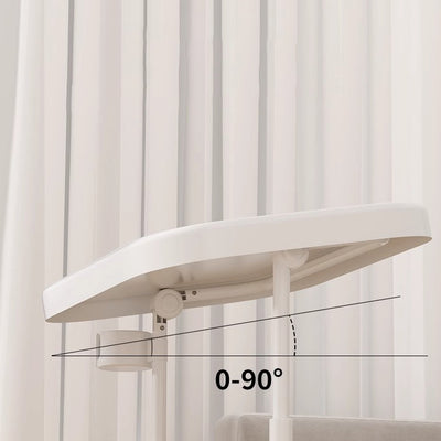 Modern Minimalist Rectangular Plate Iron Side Table Removable For Living Room