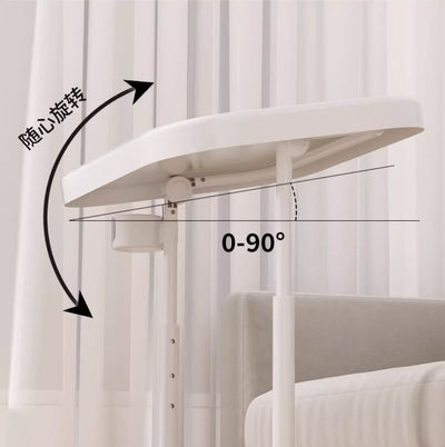 Modern Minimalist Rectangular Plate Iron Side Table Removable For Living Room