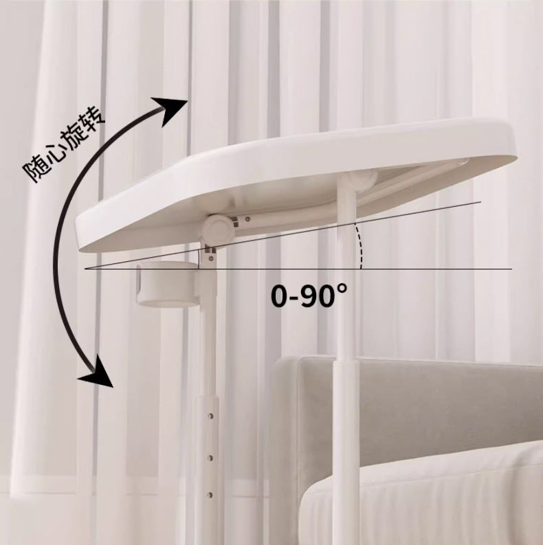 Modern Minimalist Rectangular Plate Iron Side Table Removable For Living Room