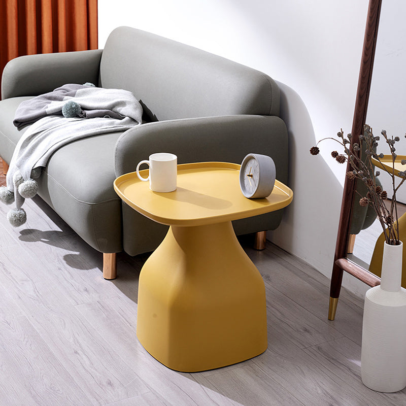 Table basse carrée minimaliste moderne 1 niveau pour salon 