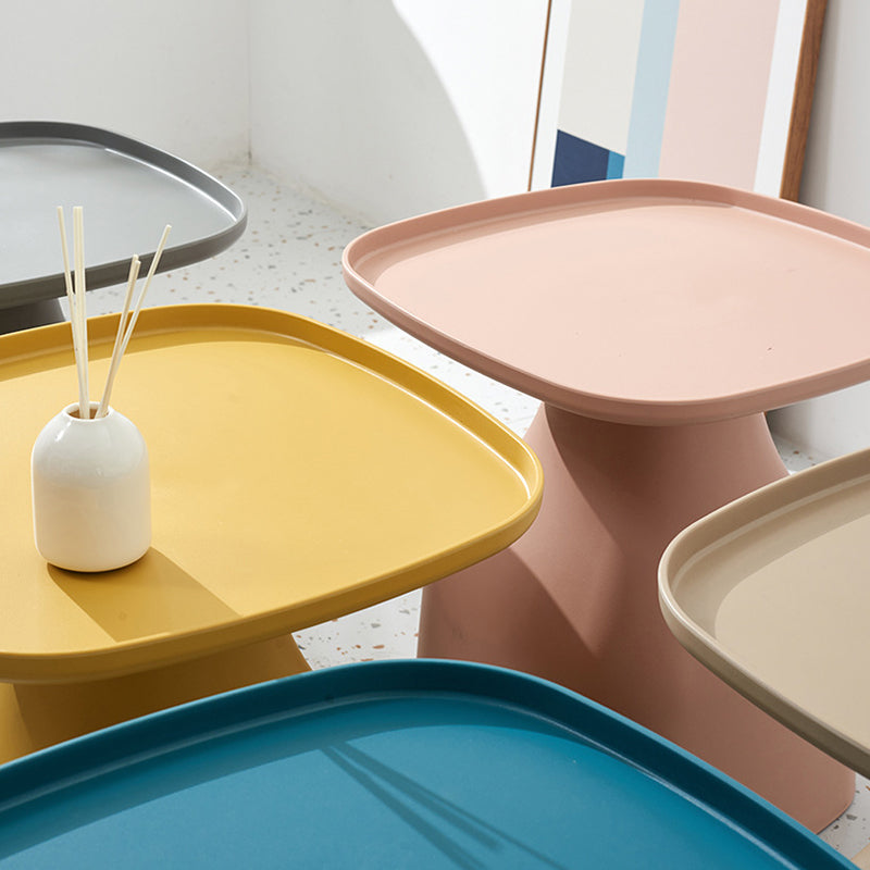 Table basse carrée minimaliste moderne 1 niveau pour salon 