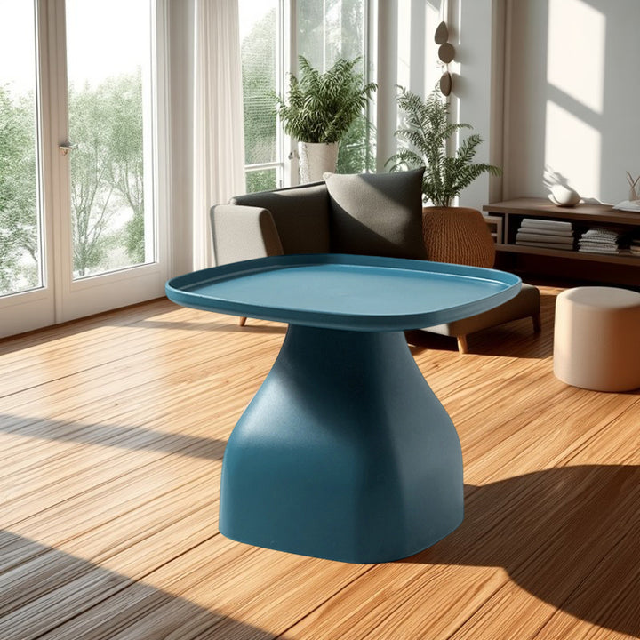 Moderner minimalistischer quadratischer PP-Couchtisch 1-stufig für das Wohnzimmer 