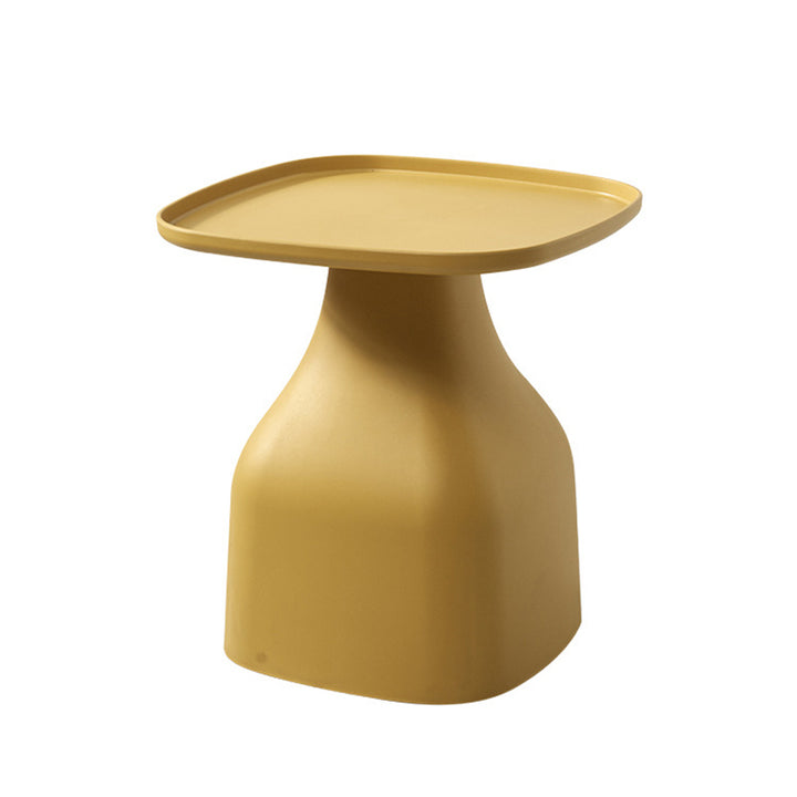 Moderner minimalistischer quadratischer PP-Couchtisch 1-stufig für das Wohnzimmer 
