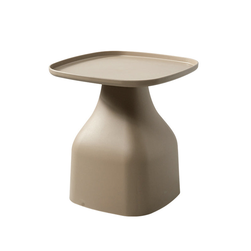 Moderner minimalistischer quadratischer PP-Couchtisch 1-stufig für das Wohnzimmer 