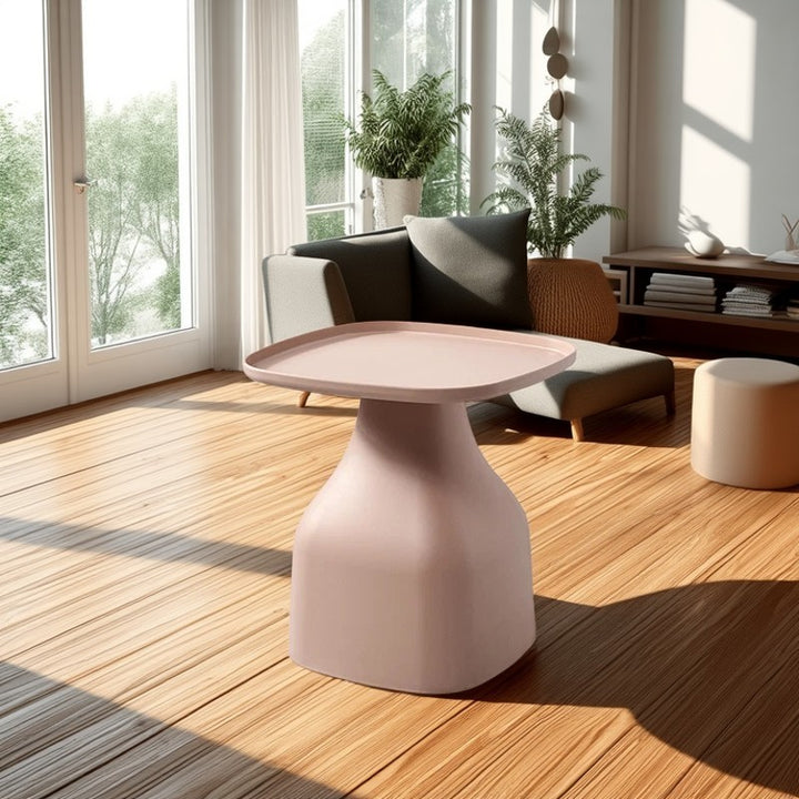 Moderner minimalistischer quadratischer PP-Couchtisch 1-stufig für das Wohnzimmer 
