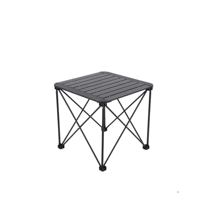 Moderner Einfachheit Quadratischer Rechteckiger Aluminium Eisen Outdoor Klappbarer Camping Kaffeetisch 1-stufig Für Garten 