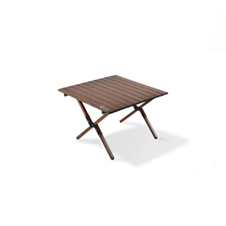 Moderner minimalistischer rechteckiger Campingtisch aus Kohlenstoffstahl für den Außenbereich, klappbar, 1-stufig, für den Garten 