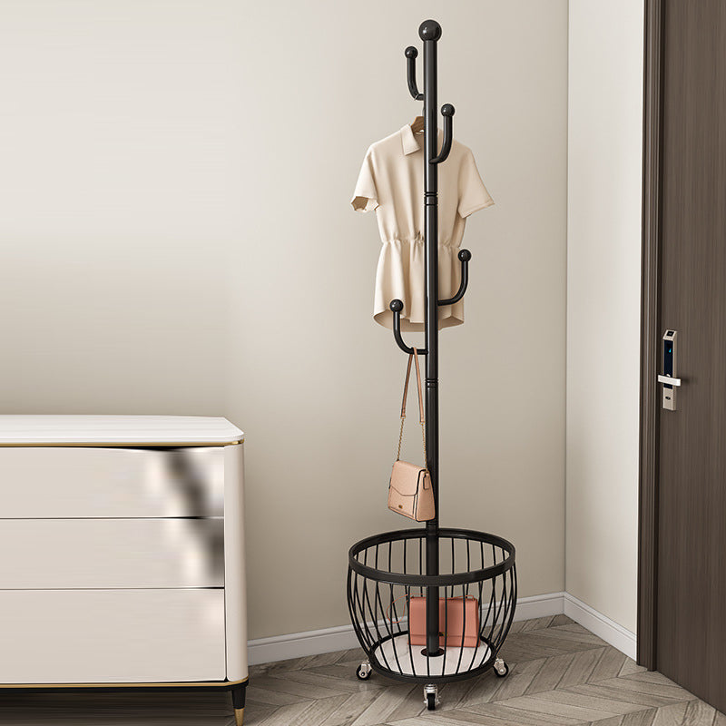 Modern Art Deco Tree Branch Carbon Steel 4/6-Pole Movable Storage Cabi ...