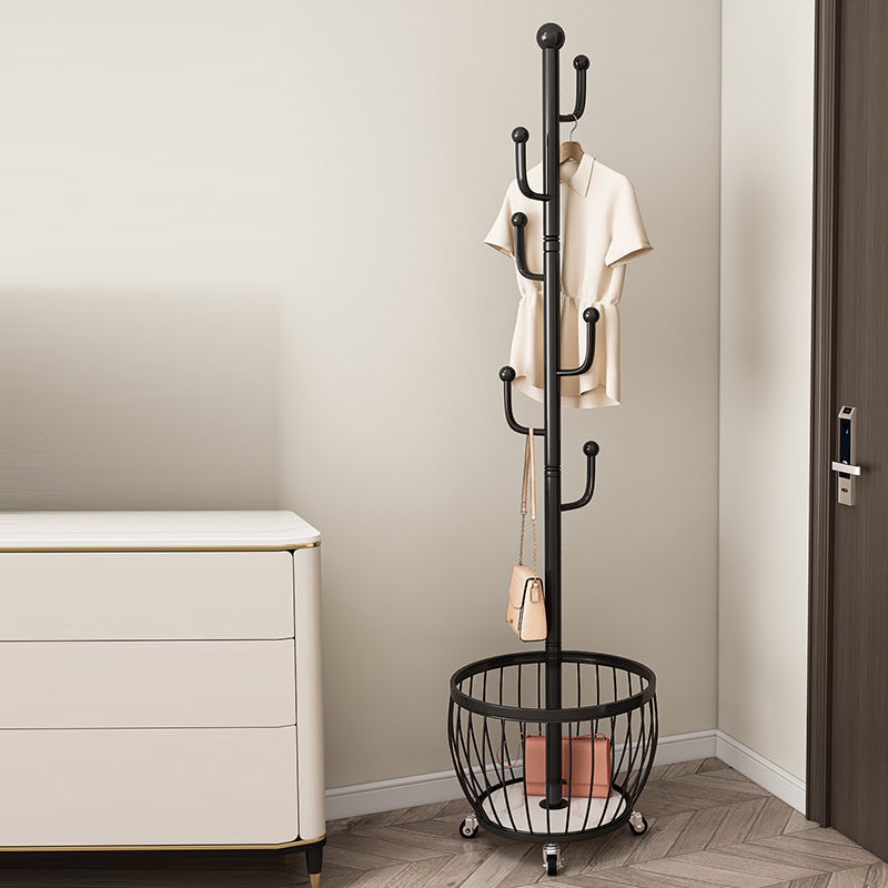 Moderner Art Deco Baumzweig Kohlenstoffstahl 4/6-Poliger Beweglicher Aufbewahrungsschrank Für Schlafzimmer 