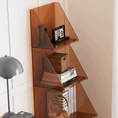 Contemporary Creative Christmas Tree Acrylic Storage Cabinet 3/4-Tier For Living Room