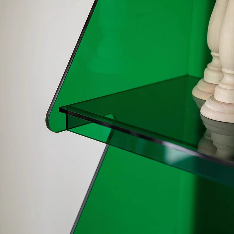 Contemporary Creative Christmas Tree Acrylic Storage Cabinet 3/4-Tier For Living Room