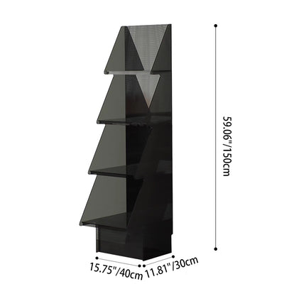 Contemporary Creative Christmas Tree Acrylic Storage Cabinet 3/4-Tier For Living Room