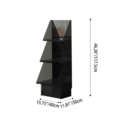 Contemporary Creative Christmas Tree Acrylic Storage Cabinet 3/4-Tier For Living Room