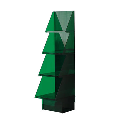 Contemporary Creative Christmas Tree Acrylic Storage Cabinet 3/4-Tier For Living Room