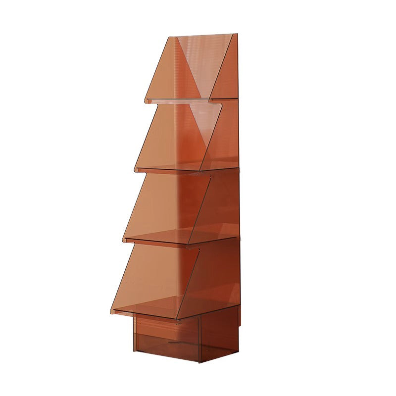 Contemporary Creative Christmas Tree Acrylic Storage Cabinet 3/4-Tier For Living Room