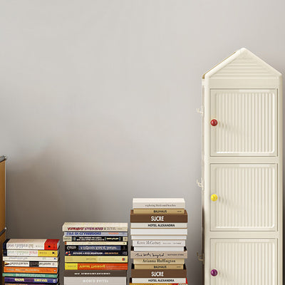 Modern Minimalist Movable Rotatable Square Plastic Foldable Storage Cabinet 2/3/4-Cabinet For Living Room