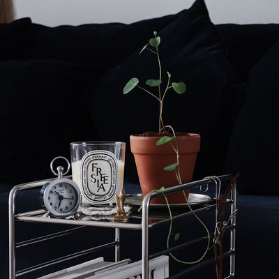 Modern Minimalist Lines Rectangular Stainless Steel End Table 2-Tier For Living Room
