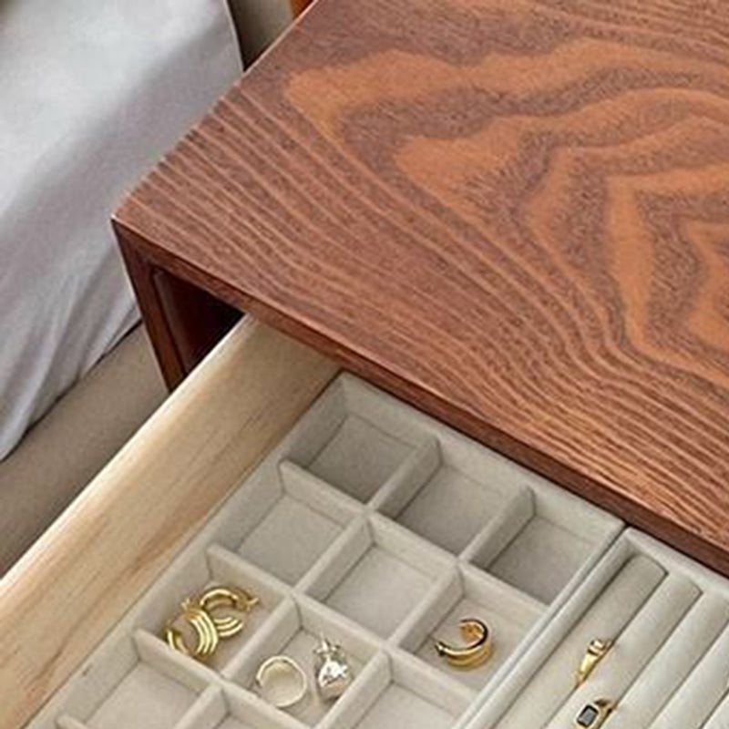Traditional Vintage Multi-Layer Large Capacity Rectangular Eco-Friendly Engineered Wood Metal Storage Cabinet 5-Drawer For Living Room &amp; Bedroom