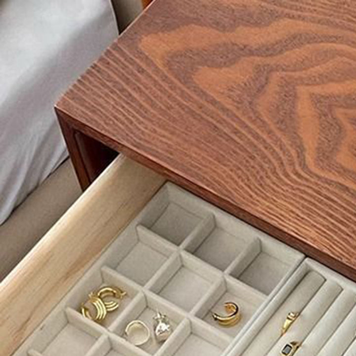 Traditional Vintage Multi-Layer Large Capacity Rectangular Eco-Friendly Engineered Wood Metal Storage Cabinet 5-Drawer For Living Room &amp; Bedroom