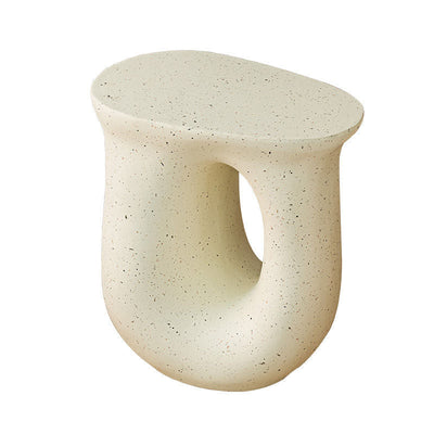 Formes de Verres à Vin Créatives Contemporaines Table d'Appoint en Oxyde de Magnésium 1-Niveau Pour Salon 