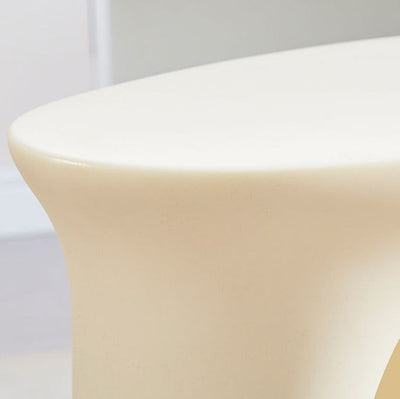 Table d'appoint en plastique en forme de U Art Déco moderne à dopamine 1 niveau pour salon 